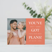 面白い結婚式の予定 セーブザデート (スタンド正面)