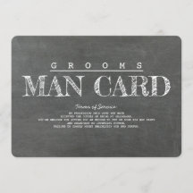 面白い結婚式の介添人またはベストマン提案カード