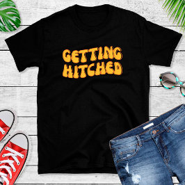 面白い結婚式前の独身最後のパーティーTシャツ Tシャツ