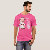 面白い編み物好きのための「Holy Sheep Balls」 Tシャツ (正面フル)