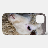 面白い羊 Case-Mate iPhoneケース (裏面 (横))