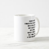 面白い義父へのギフトマグカップ コーヒーマグカップ (正面右)