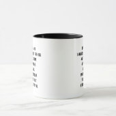 面白い義理の兄弟ギフトマグ マグカップ (中央)