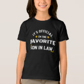 面白い義理の息子です トライブレンドTシャツ (正面)