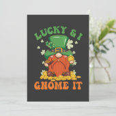 面白い聖パトリックのラッキーだよ そして僕はそれを知ってる 妖精だよ アイリッシュだよ 招待状 (スタンド正面)