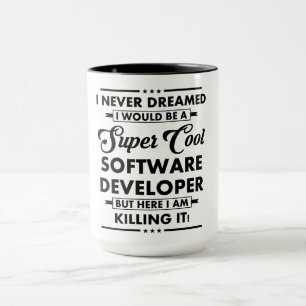 面白い職業/プロフェッション 超かっこいいデveloper マグカップ