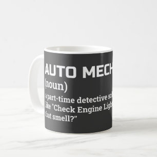面白い自動車整備士コーヒーカップ コーヒーマグカップ
