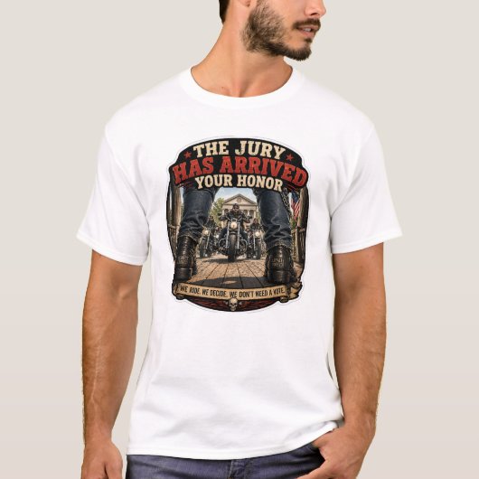 面白い自転車ステートメント 大人Tシャツ Tシャツ (正面)