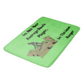 面白い芝のボウリングレンジャー バスマット (アングル)