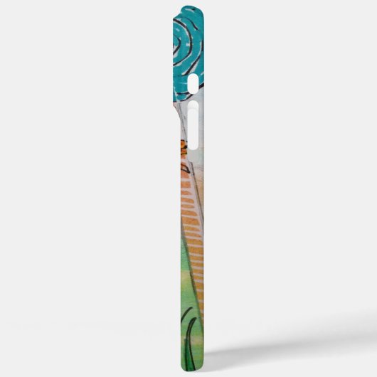 面白い花と茎 Case-Mate iPhoneケース (裏面 / 左)