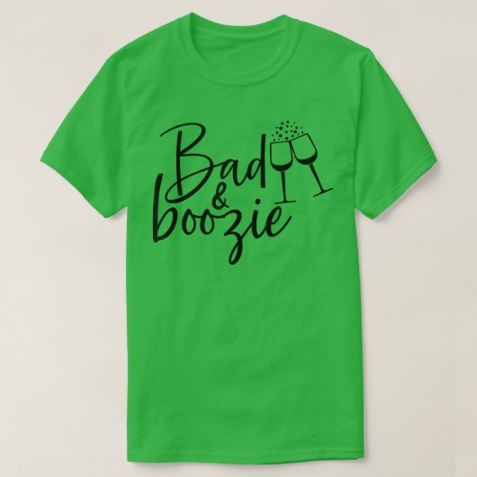 面白い花嫁の介添え人 花嫁 バチェロレッテ パーティ 悪い  Tシャツ (デザイン正面)
