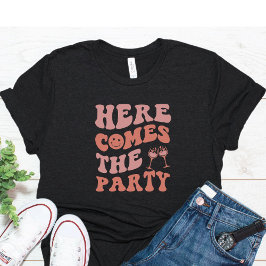 面白い花嫁の友達のためのTシャツ Tシャツ