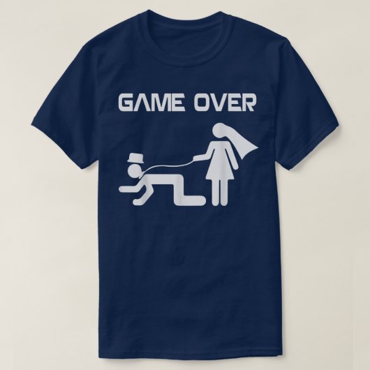 面白い花嫁 花婿 結婚  bachelor  bachelorette パーティ tシャツ (デザイン正面)