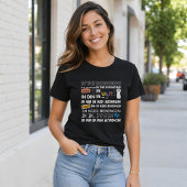 面白い英語の発音 In The Beginning Tシャツ
