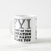 面白い薬切れマグカップ コーヒーマグカップ (正面左)