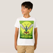 🦟 面白い蚊の子供のユーモアギフト ✨ Tシャツ (正面フル)