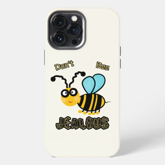 面白い蜂 iPhoneケース (裏面)