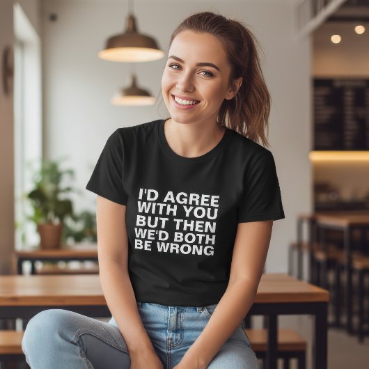 面白い言い争い Tシャツ