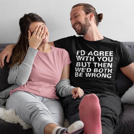 面白い言い争い Tシャツ