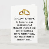 面白い記念日カード カード (正面)