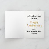 面白い記念日カード カード (内部)