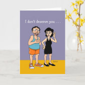 面白い記念日カード カード (黄色い花)