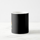 面白い認定ハンドラー 面白い奇妙に特化したミーム コーヒーマグカップ (中央)