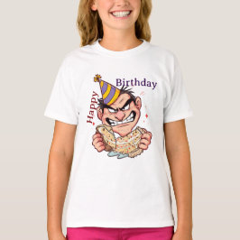 面白い誕生日ステッカー Tシャツ
