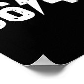 面白い貝殻 ビーチ 面白い 11 ポスター (角)