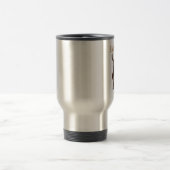 面白い賢いロバのマグカップ トラベルマグ (中央)
