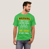 面白い贈り物 ゲームショーV Tシャツ (正面フル)