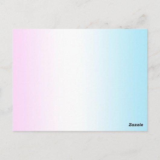 面白い赤ちゃん恐竜のゴミ収集車の誕生日名前 ポストカード (裏面)