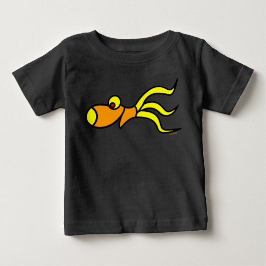 面白い赤ちゃんTシャツ jango creation ベビーTシャツ (正面)