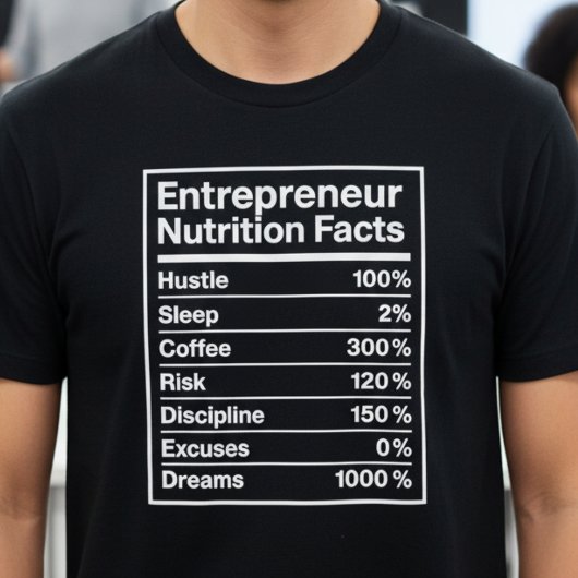面白い起業家Tシャツ ビジネスオーナーギフト Tシャツ