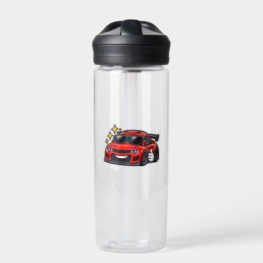 面白い車の20oz水ボトル ウォーターボトル (正面)