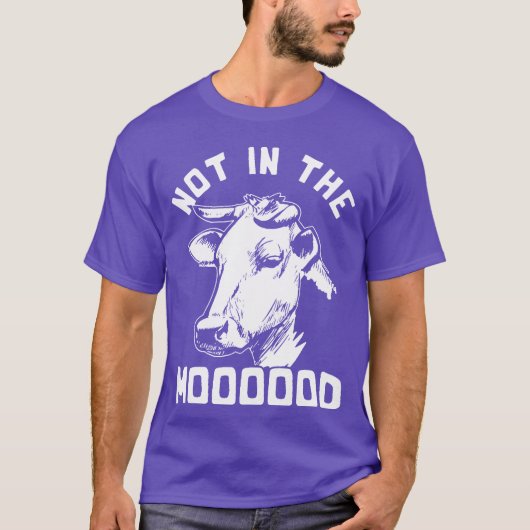 面白い農場の動物カウボーイ Tシャツ (正面)