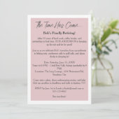 面白い退職パーティー 招待状 (スタンド正面)