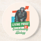 面白い進化生物学チンパンジーハumor コースター (正面)