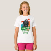 面白い進化生物学チンパンジーハumor tシャツ (正面フル)