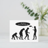 面白い進化 ポストカード (スタンド正面)