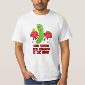 面白い野菜Tシャツ Tシャツ (正面)