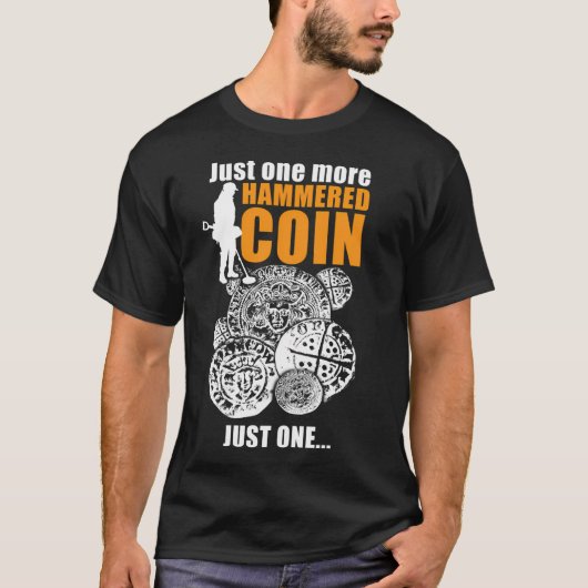 面白い金属探知機愛好家 Tシャツ (正面)