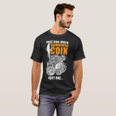 面白い金属探知機愛好家 Tシャツ (正面フル)