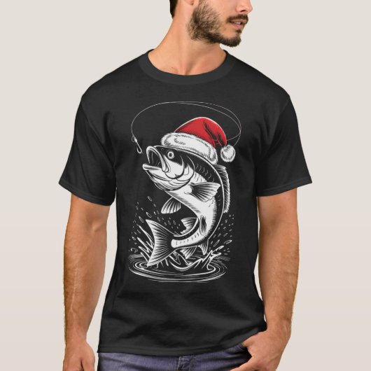 面白い釣りの名言 Tシャツ (正面)