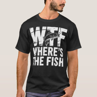 面白い釣り好きのためのデザイン Tシャツ