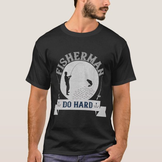 面白い釣り好きのためのプレゼント Tシャツ (正面)