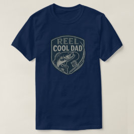 面白い釣り好きのパパのためのTシャツ Reel Awesome Dad Tシャツ