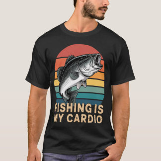 面白い釣り結婚ジョークTシャツ Tシャツ