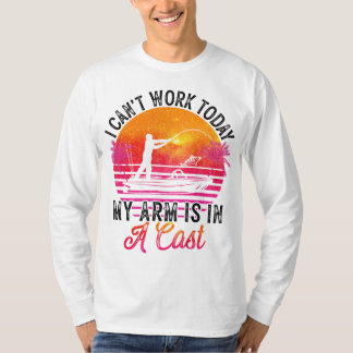 面白い釣り フィッシャーマン Tシャツ