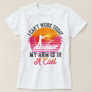 面白い釣り フィッシャーマン Tシャツ